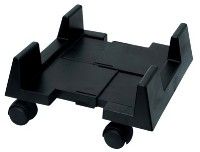 Suporte Ajustável c/Rodízio p/CPU Preto 9117